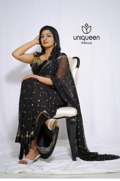 Viscose Georgette Sarees – Multiple Shades Available